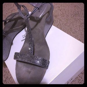 Style and Co Silver Sparkly sandals